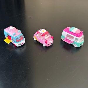 Shopkins Cutie Cars Freezy Riders (set of 3)